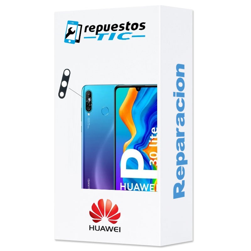 Reparacion/ cambio Lente Camara trasera Huawei P30 Lite