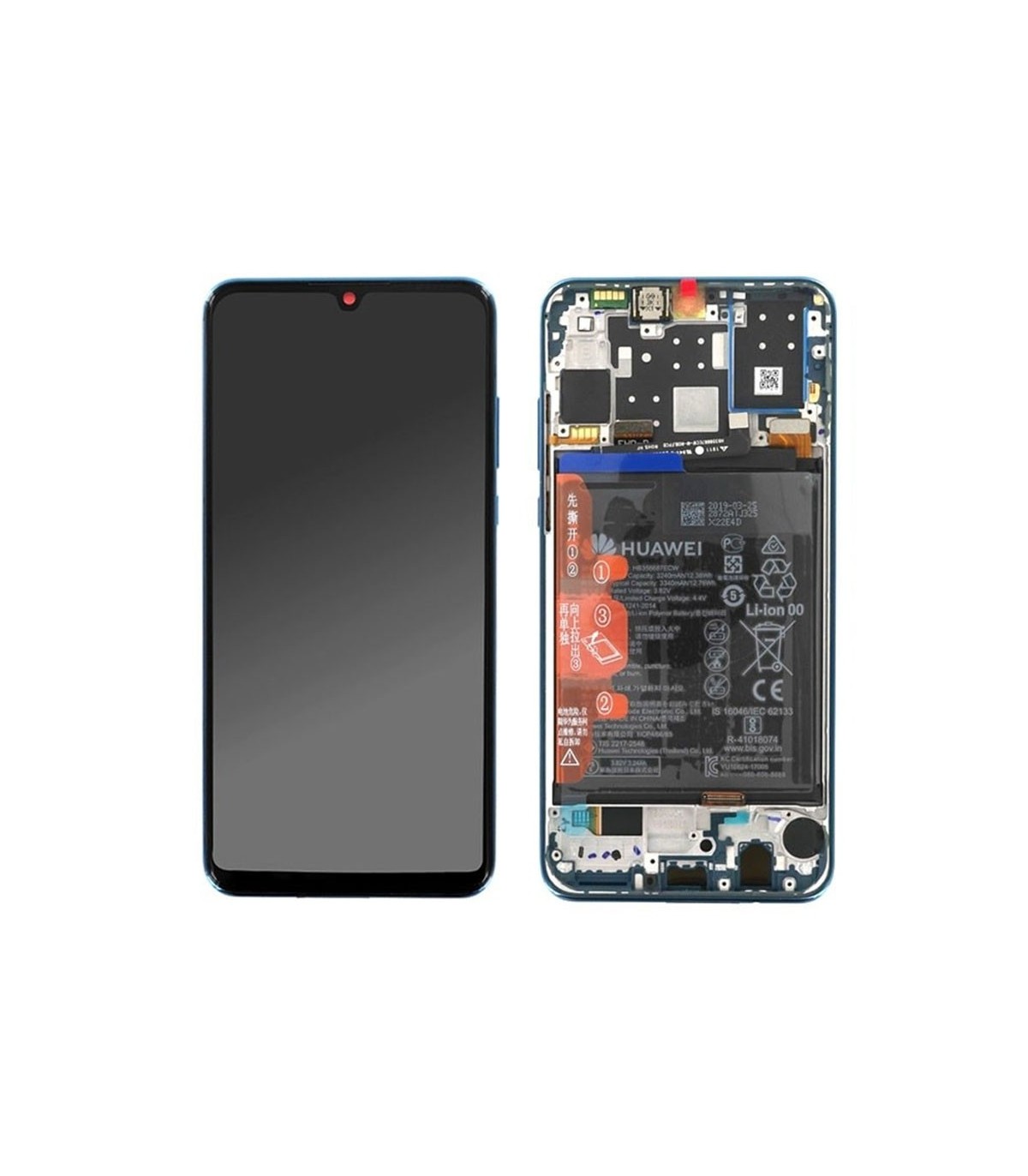 Pantalla completa original Huawei P30 Lite Azul