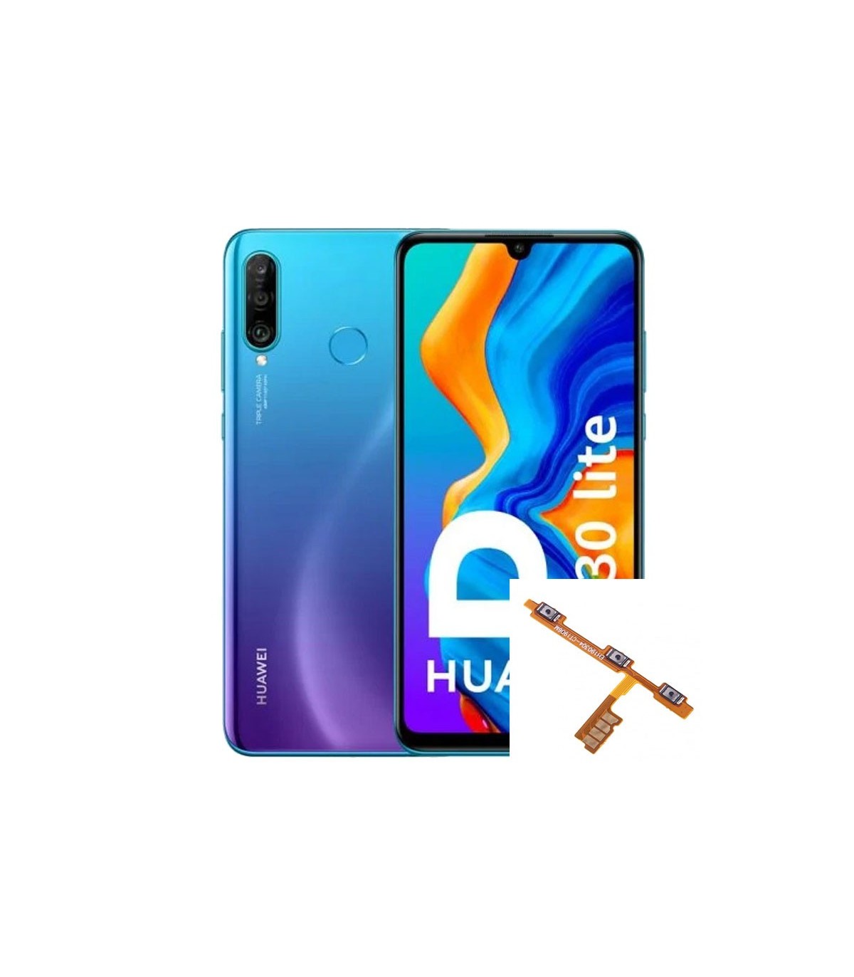 Reparacion/ cambio Flex encendido y volumen Huawei P30 lite