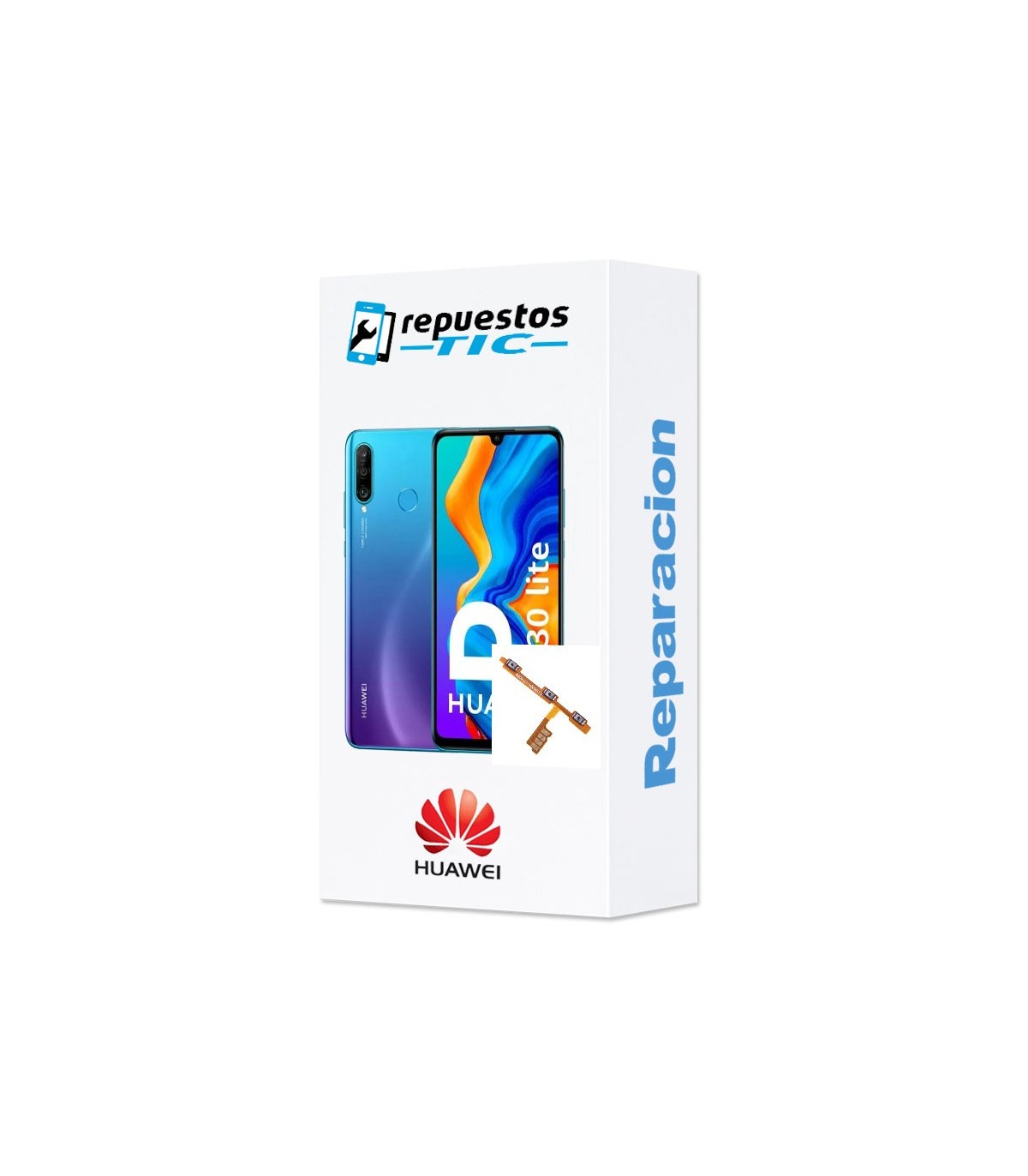 Reparacion/ cambio Flex encendido y volumen Huawei P30 lite