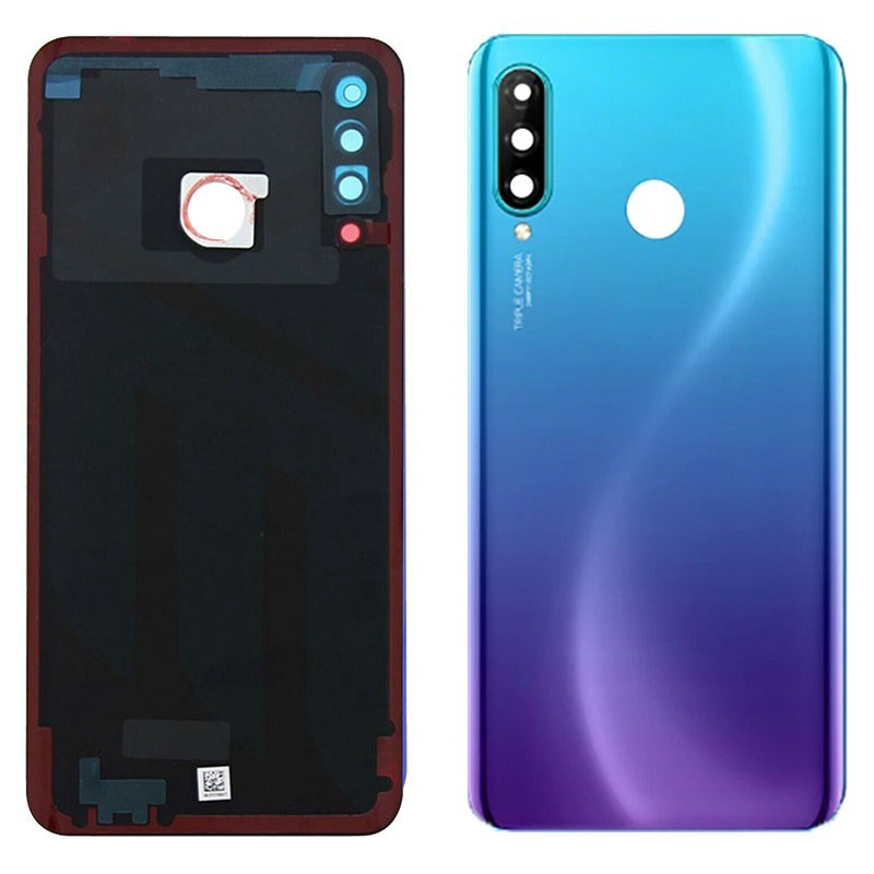 Tapa trasera con lente Huawei P30 lite Azul Aurora