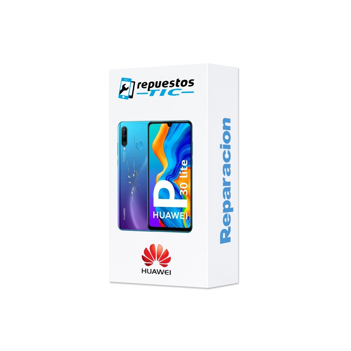Reparacion/ cambio Tapa trasera Huawei P30 lite