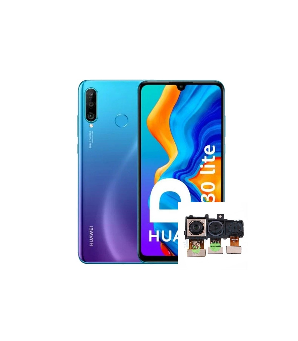 Reparacion/ cambio Camara trasera Huawei P30 lite
