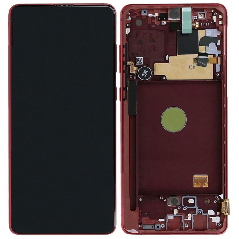 Pantalla completa original Samsung Galaxy Note 10 Lite N770 Rojo