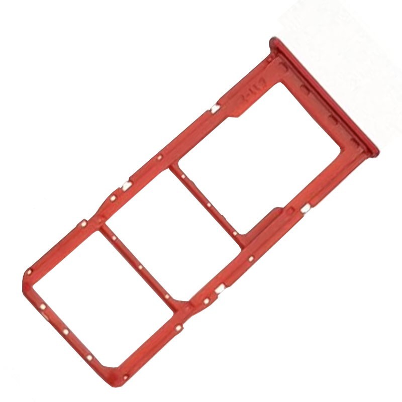 Bandeja dual sim micro sd Samsung Galaxy A21s A217F Rojo