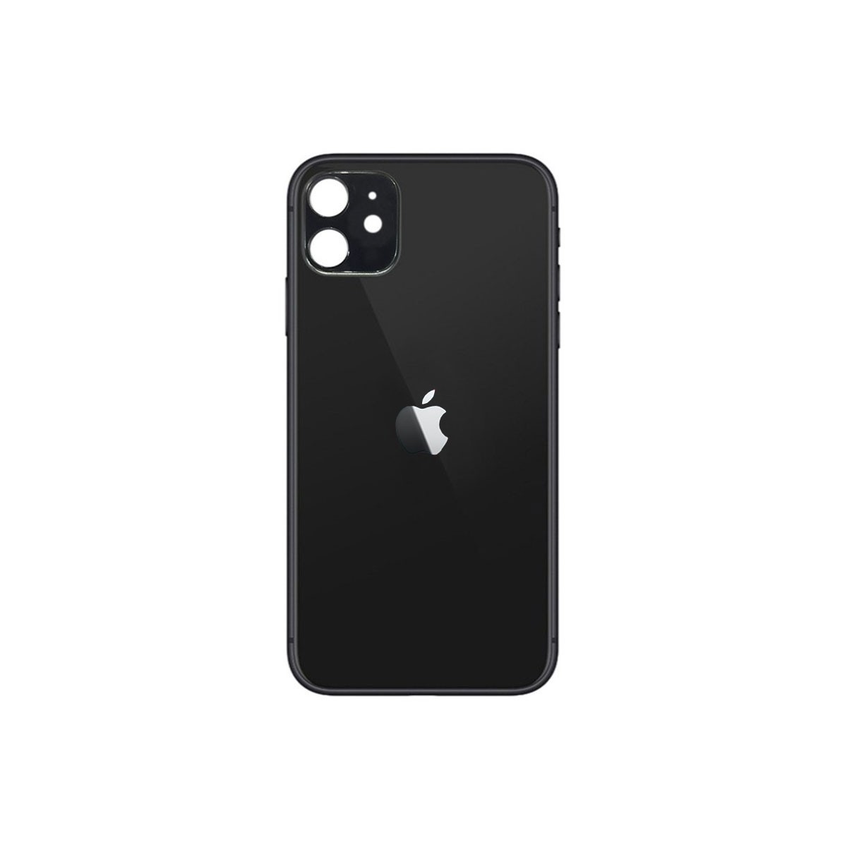Tapa trasera cristal iPhone 11 Negro 