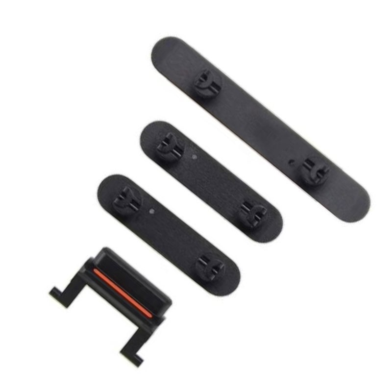 Set botones laterales iPhone 11/ 11 Pro/ Pro Max Negro