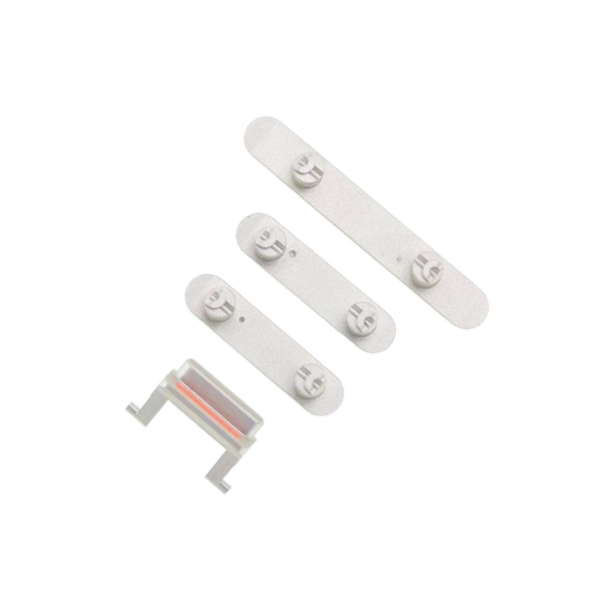 Set botones laterales iPhone 11/ 11 Pro/ Pro Max Blanco