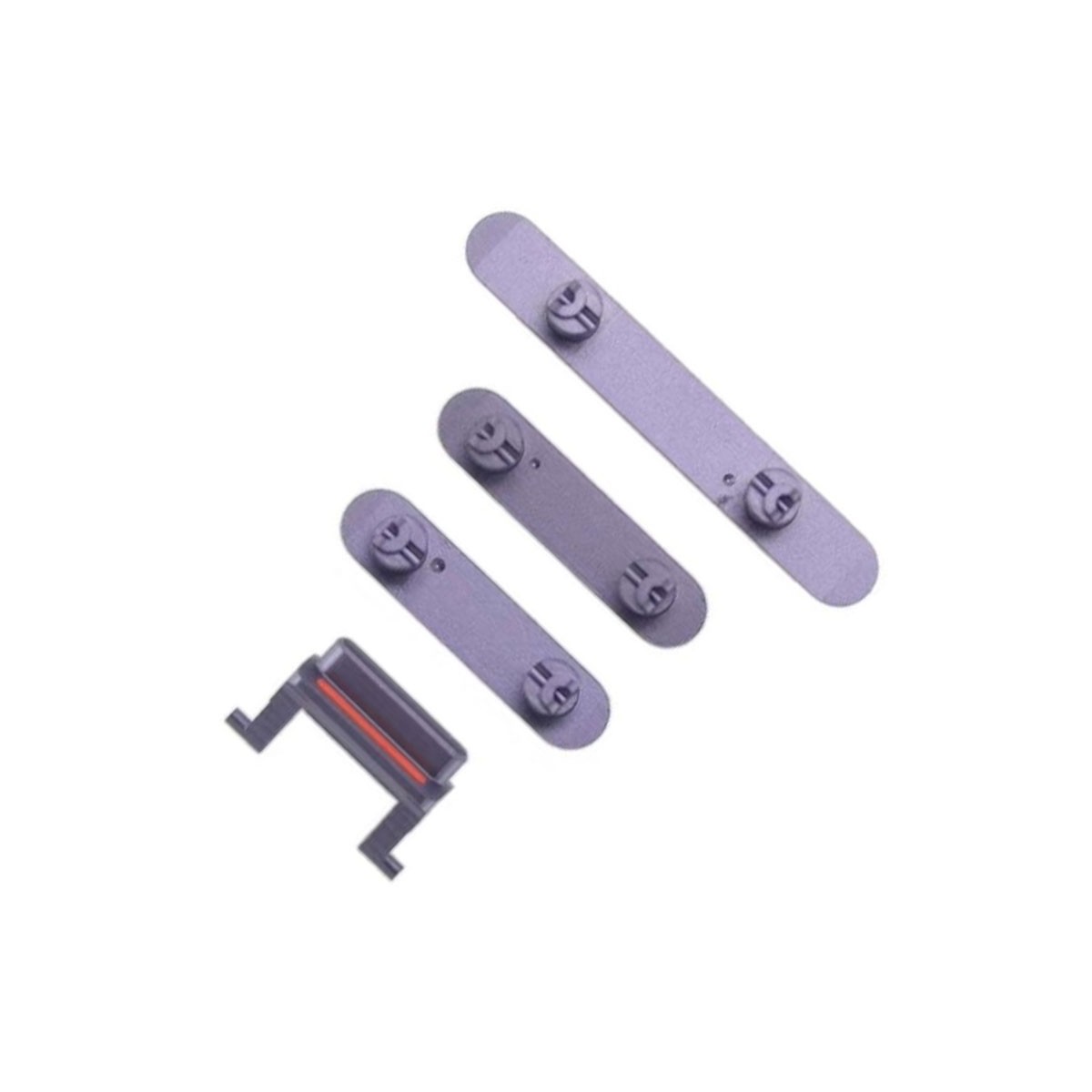 Set botones laterales iPhone 11 Violeta/ lila