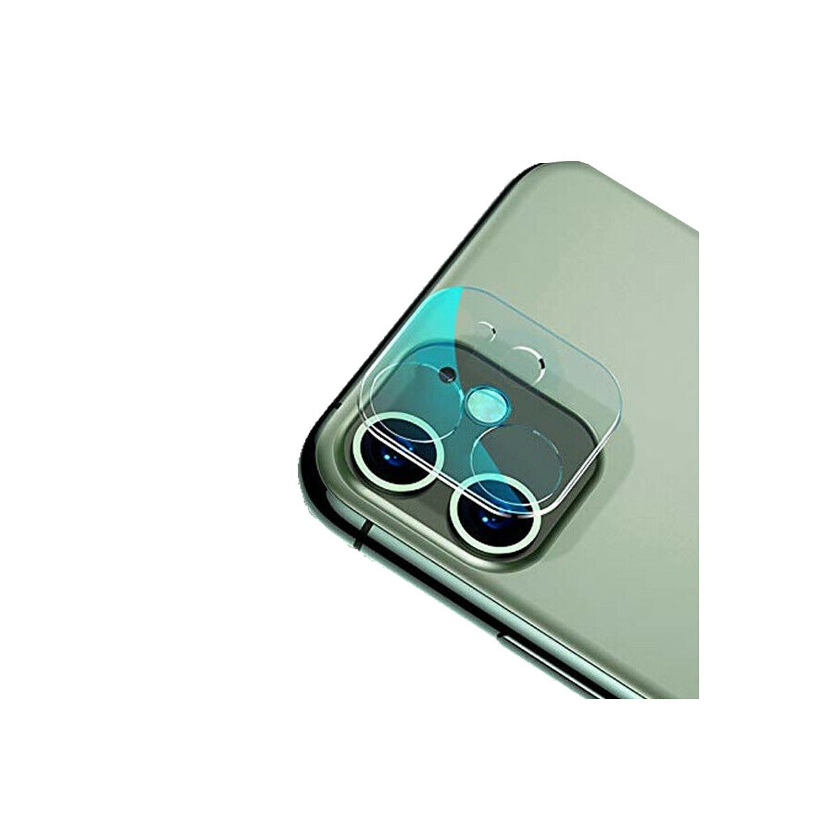 Protector cubierta lente camara trasera iPhone 11 transparente