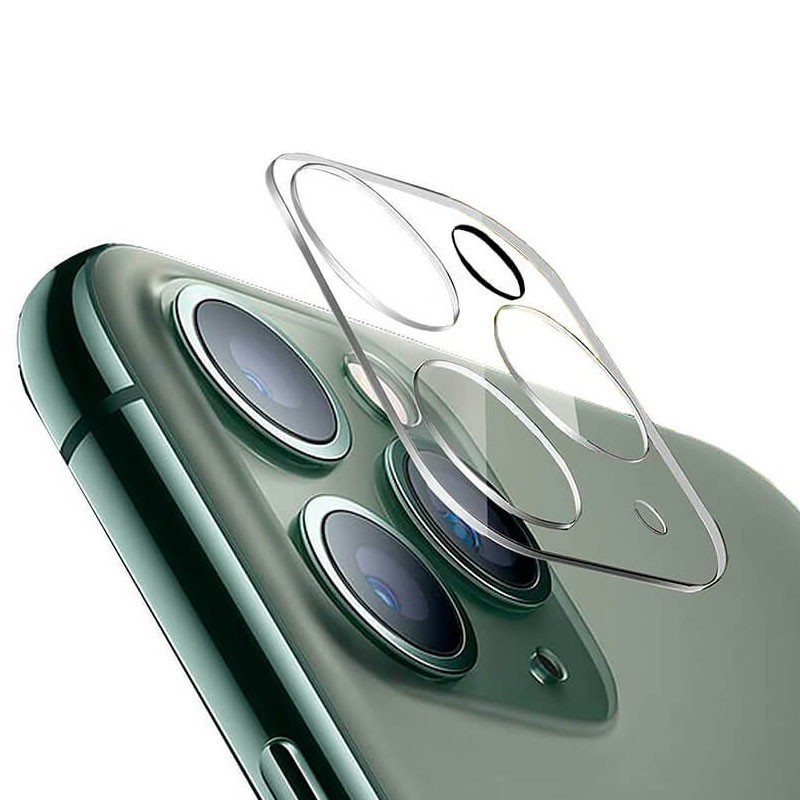 ✓ Protector cubierta lente camara trasera iPhone 12 Pro Max transparente