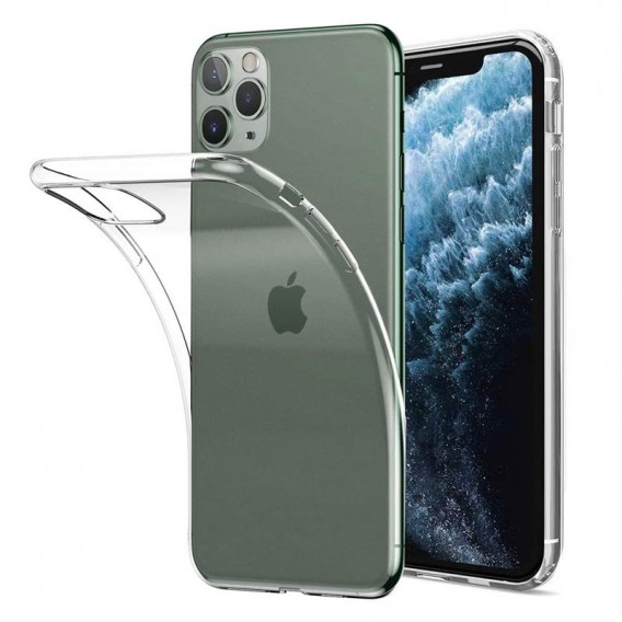 Funda gel silicona transparente iphone 11 Pro