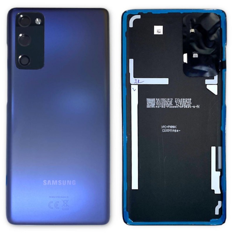 Tapa trasera original Samsung Galaxy S20 FE 5G Azul