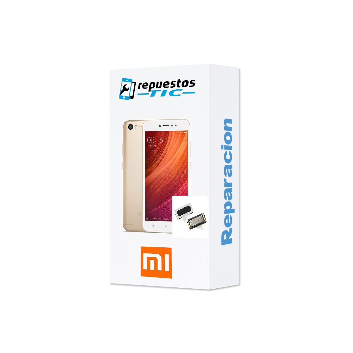 Reparacion/ cambio altavoa auricular Xiaomi Redmi Note 2, 3, 4, 4x, 5, 5a, 5 plus, mi a1, mi a2