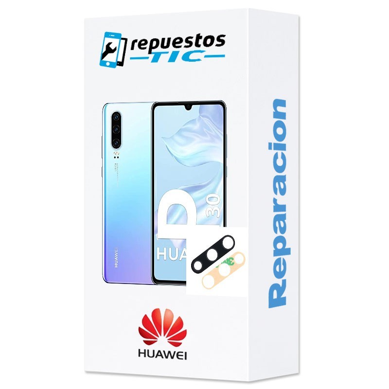 Reparacion/ cambio Lente Camara trasera Huawei P30 (ELE-L29)