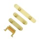 Set botones laterales iPhone 11 Amarillo