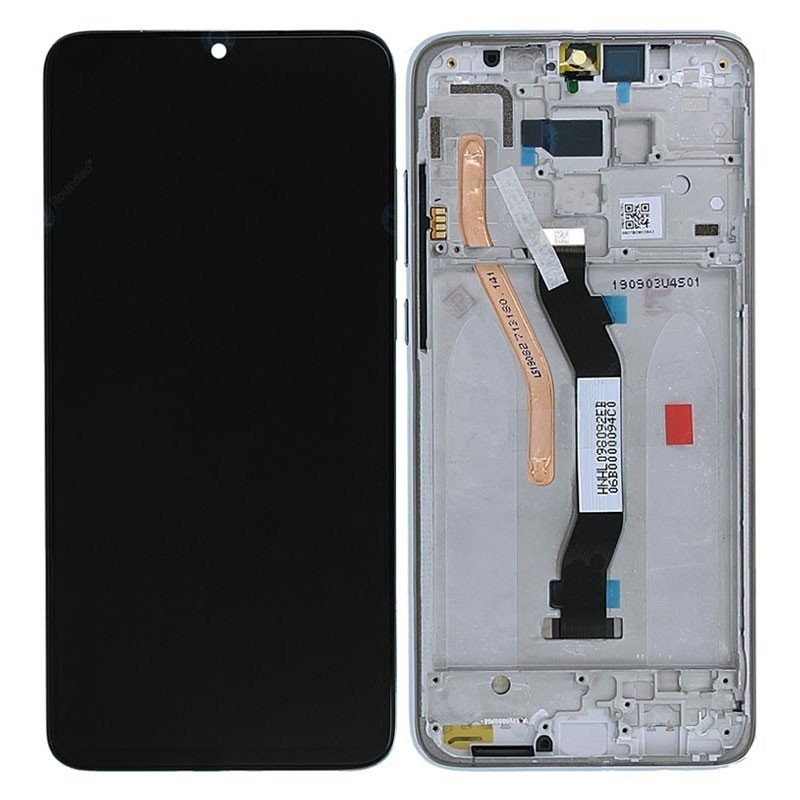 Pantalla completa Xiaomi Redmi Note 8 Pro blanco nácar