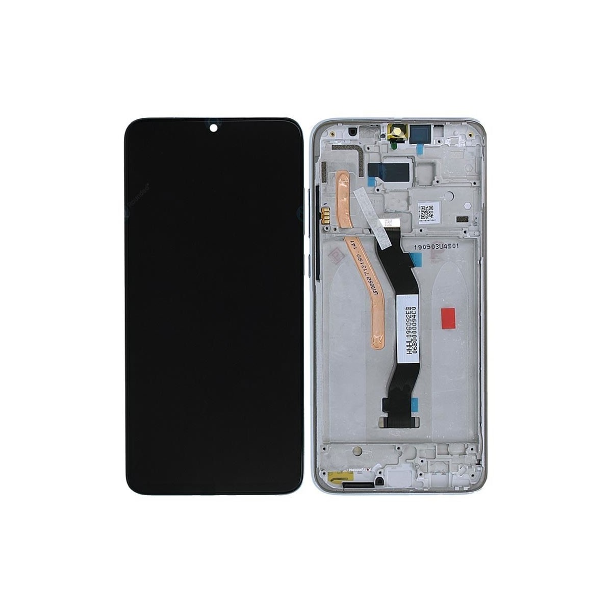 Pantalla completa Xiaomi Redmi Note 8 Pro blanco nácar
