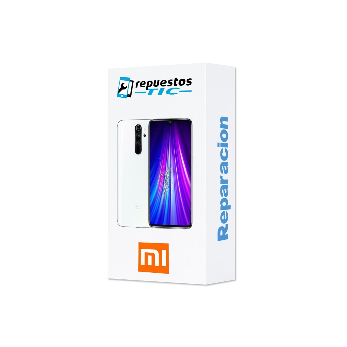 Reparacion pantalla completa original xiaomi redmi note 8 pro (blanco nacar)