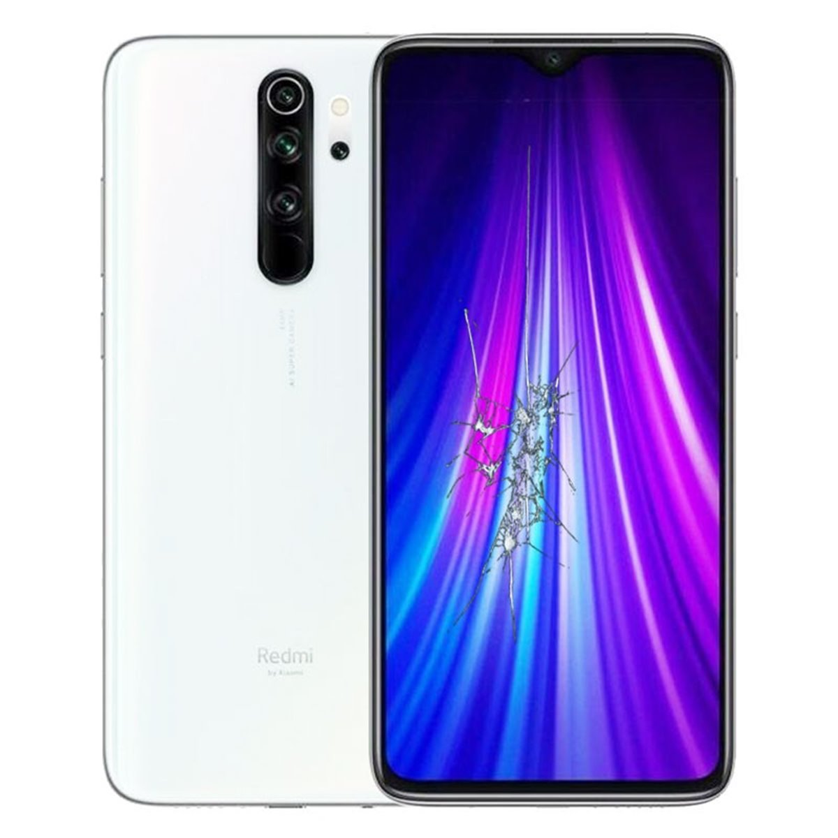 Reparacion pantalla completa original xiaomi redmi note 8 pro (blanco nacar)