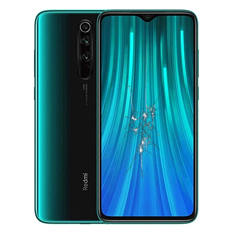 Reparacion pantalla completa original xiaomi redmi note 8 pro (verde)