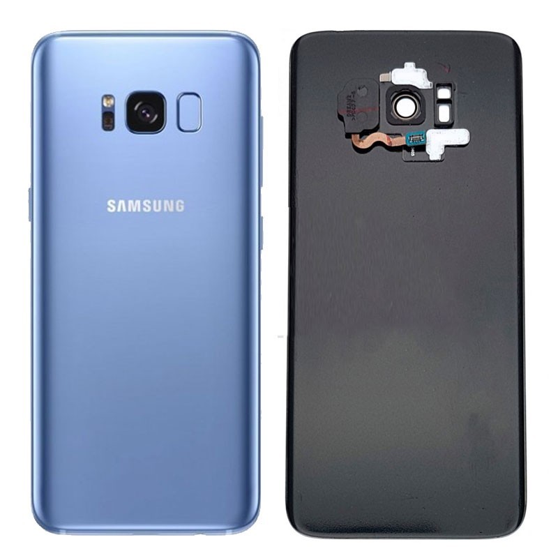 Tapa trasera original Violeta Samsung Galaxy S8 Plus G955F con sensor huella y lente