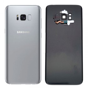Tapa trasera original Violeta Samsung Galaxy S8 Plus G955F con sensor huella y lente