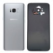 Tapa trasera original Samsung Galaxy S8 G950F Plata con sensor huella y lente
