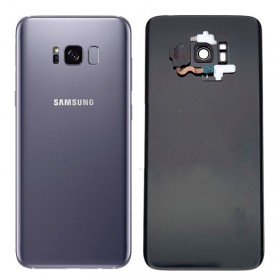 Tapa trasera original Negro Samsung Galaxy S8 Plus G955F con sensor huella y lente