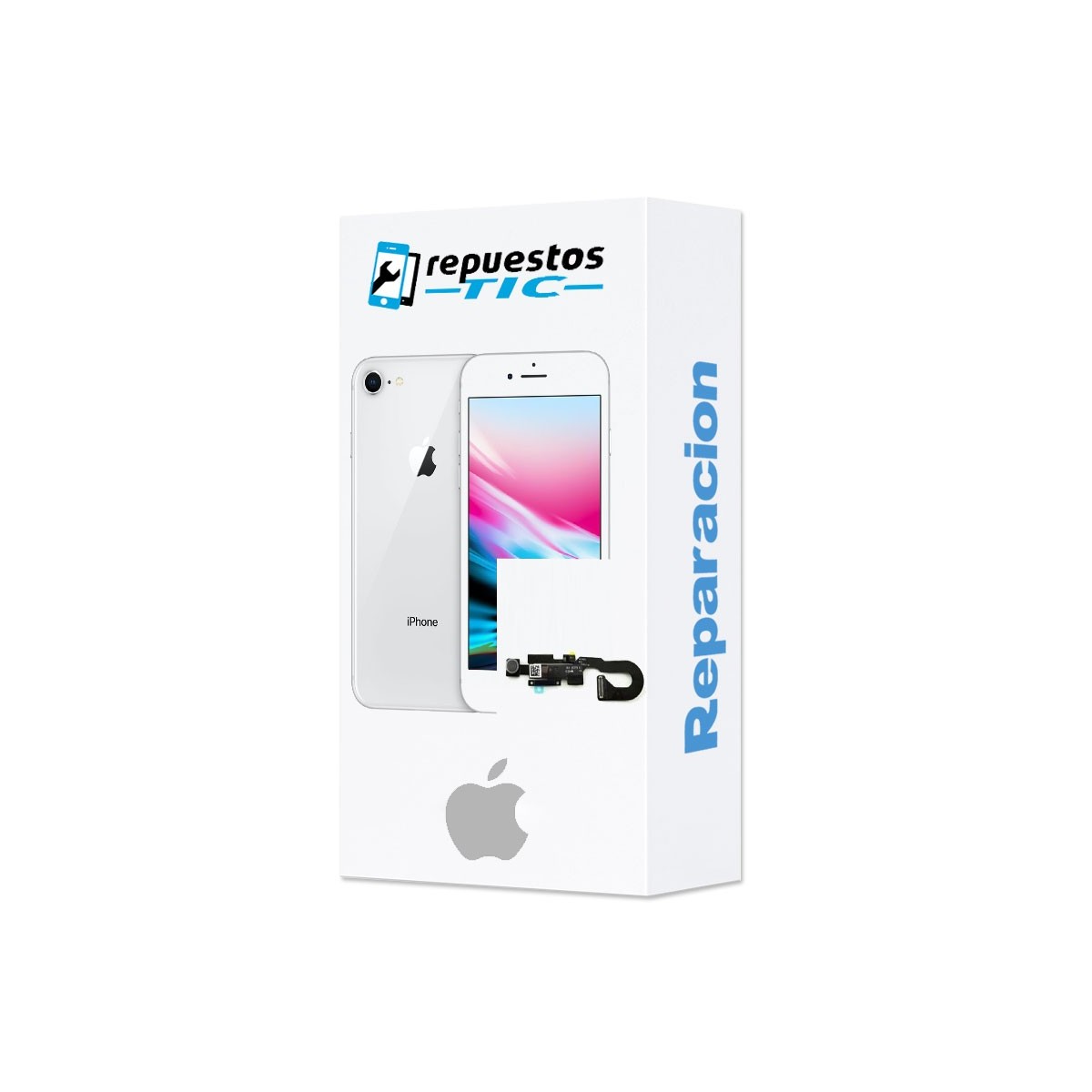 Reparacion sensor proximidad iphone 8