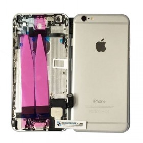 Carcasa Trasera Completa para iPhone 6 Plateada 