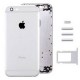 Carcasa Trasera para iPhone 6 Plateada 