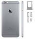 Carcasa Trasera iPhone 6 Plus Gris