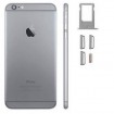 Carcaça Traseira iPhone 6 Plus Cinza