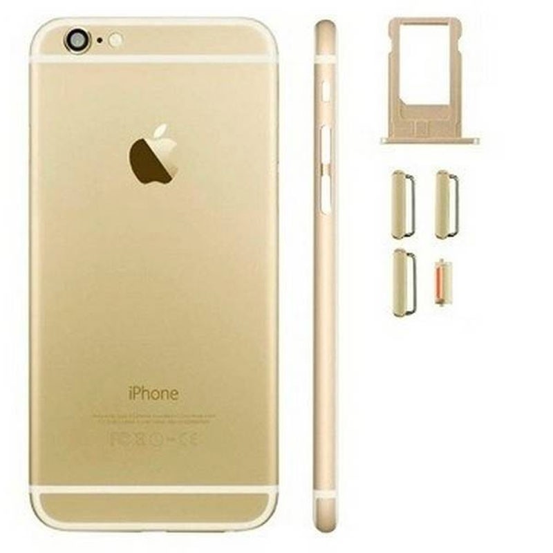 Carcaça Traseira iPhone 6 Plus Dorada