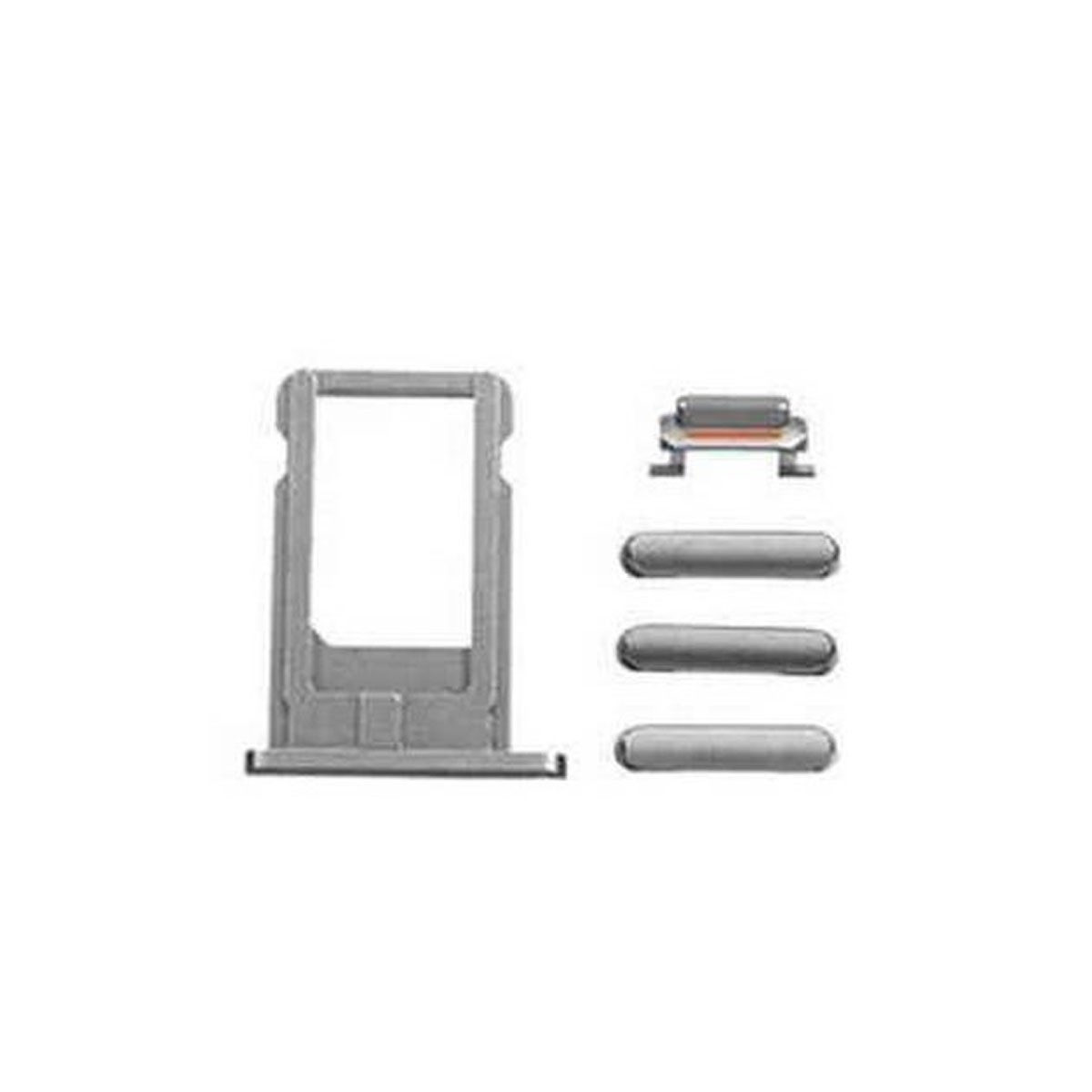 Reposto porta sim e botões laterais iPhone 6 Plus gris oscuro