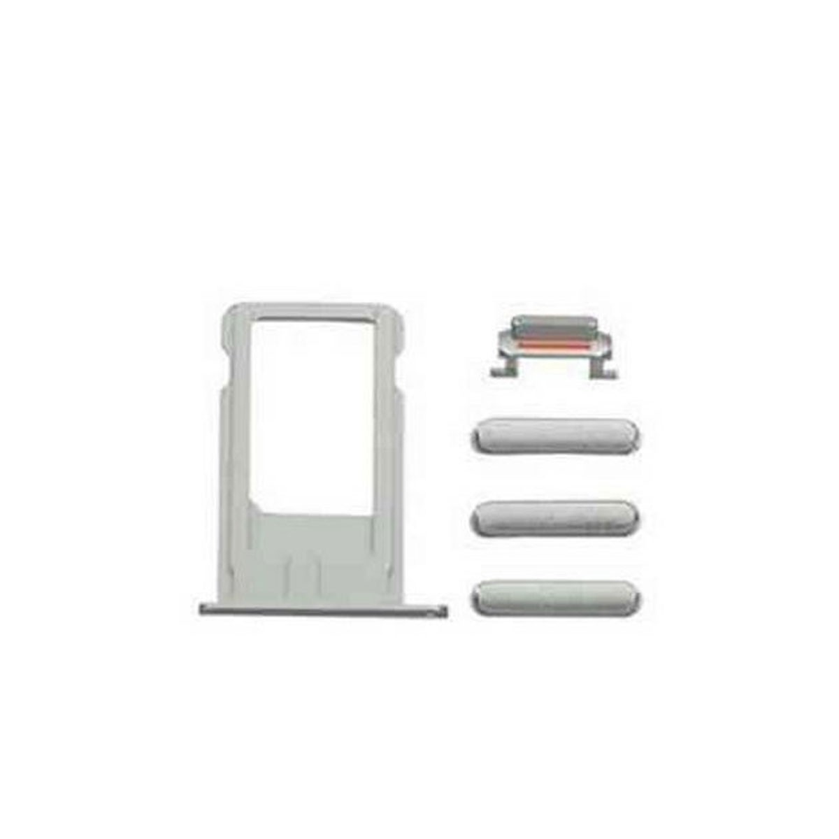 Repuesto porta sim y botones laterales iPhone 6 Plus gris