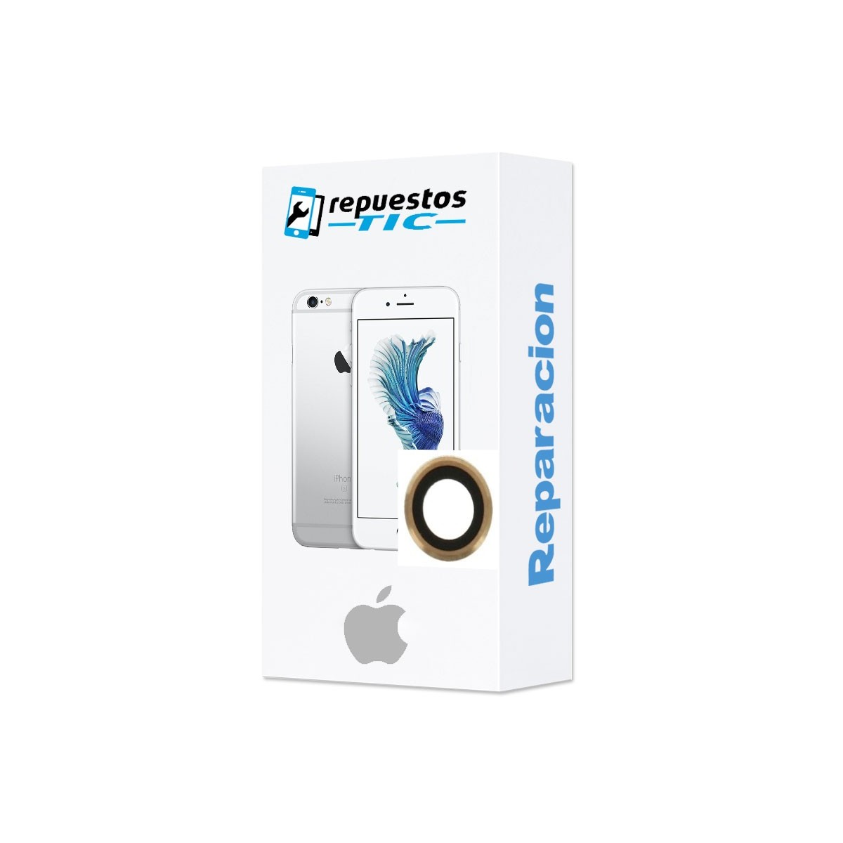 Reparacion Lente Camara trasera iphone 6s