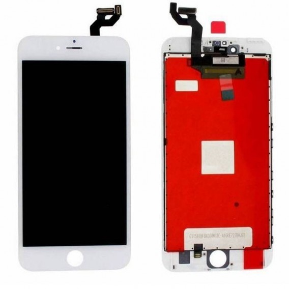 Pantalla completa iphone 6s plus blanca