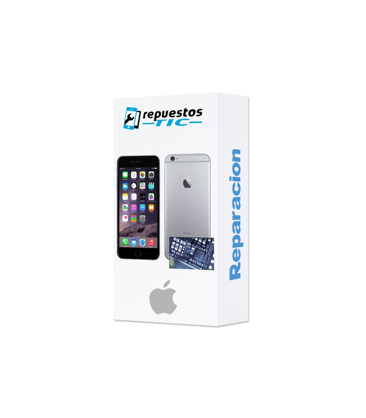 Reparacion Chip iluminacion iphone 6s Plus