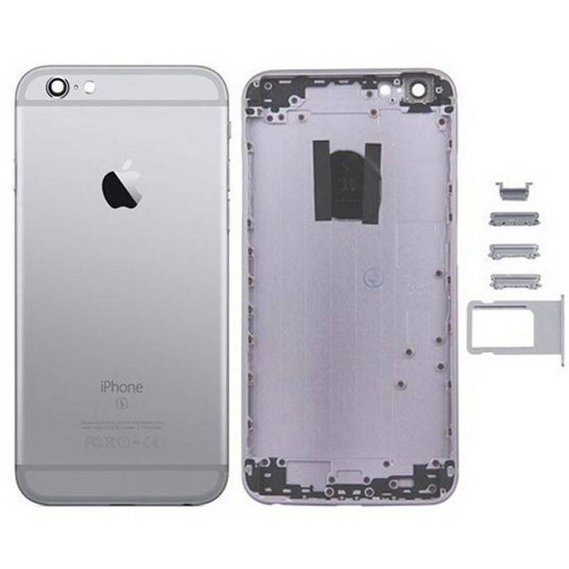 Carcasa trasera para iPhone 6S plus- Gris