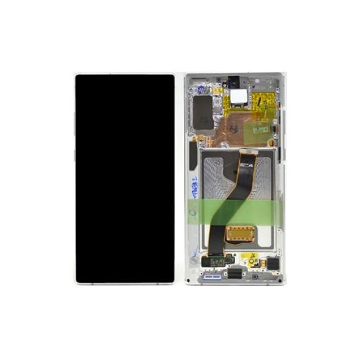 Pantalla completa original con marco Galaxy Note 10 Plus Blanco