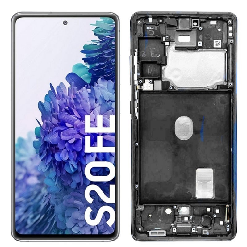 Pantalla completa original Samsung Galaxy S20 FE 4G/ 5G Blanca(Cloud Navy)