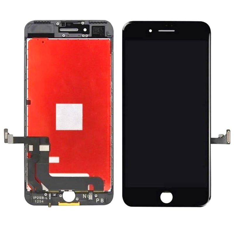 Pantalla completa color Negro para iPhone 7 plus