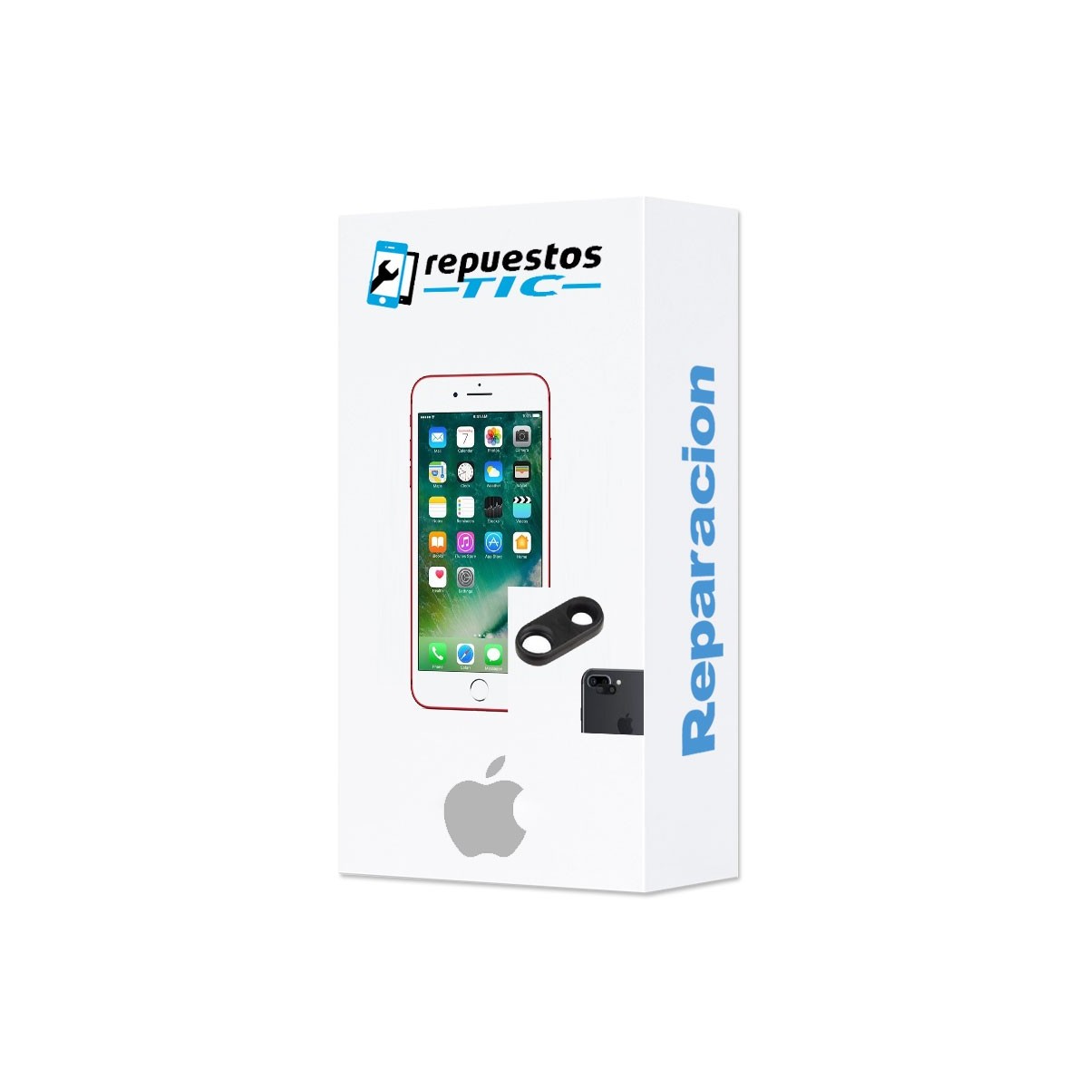Reparacion Lente Camara trasera iPhone 7 Plus