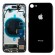 Chasis iPhone 8 completo com componentes (tapa traseira com logo + marco) Preto