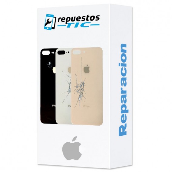 Reparacion tapa trasera iphone 8 Plus cualquier color