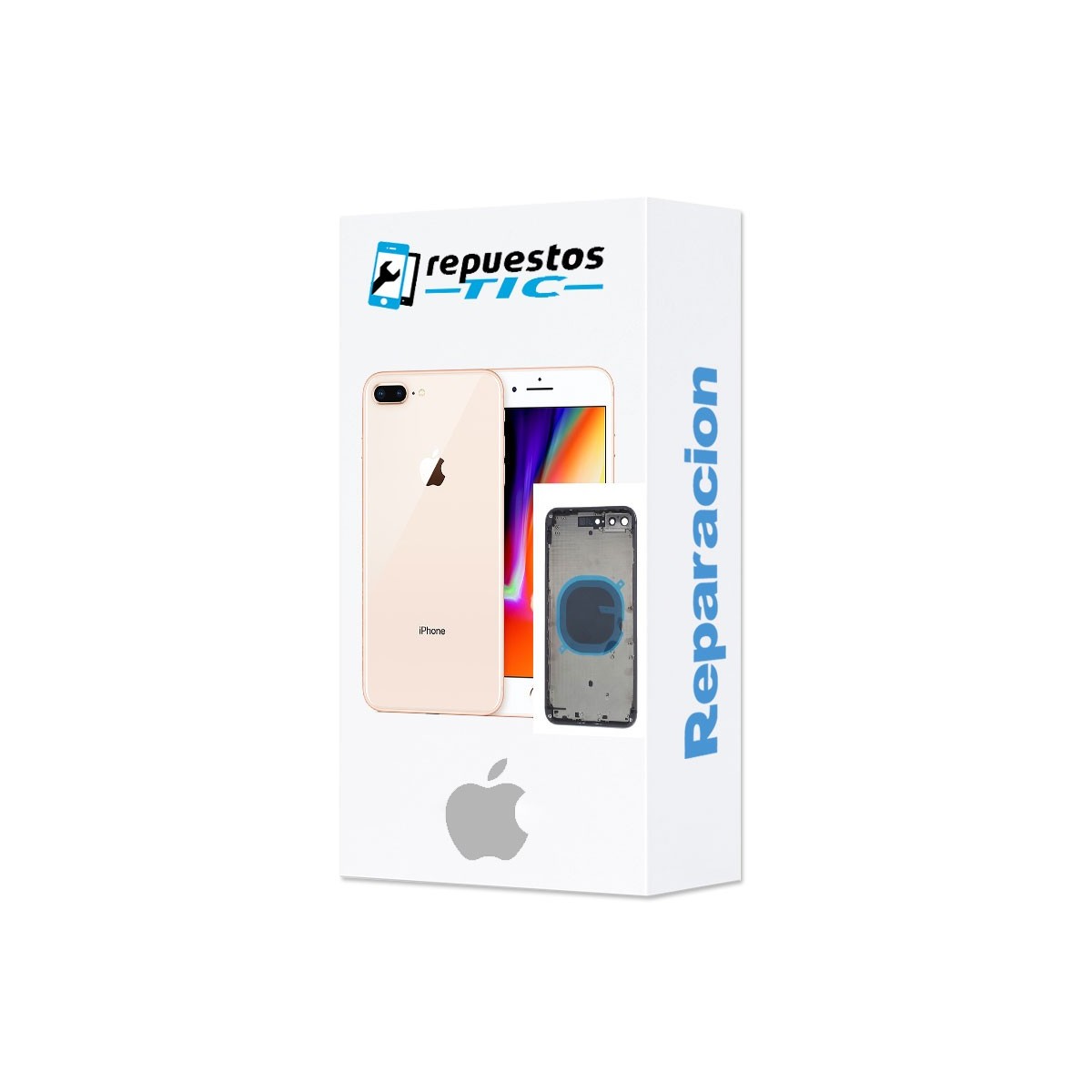 Cambio Chasis iPhone 8 Plus Negro