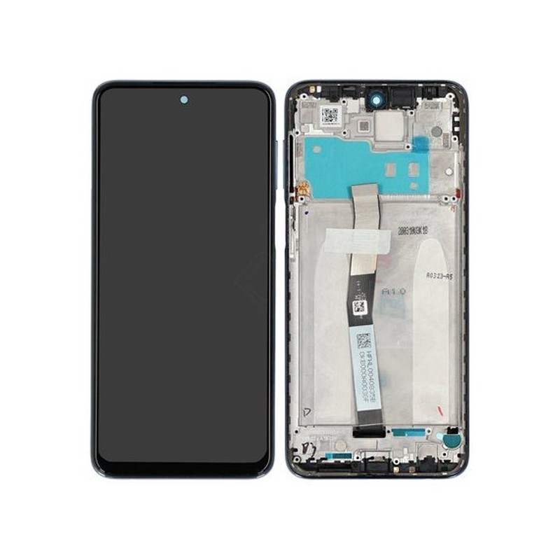 Pantalla completa original con marco Xiaomi Redmi Note 9 Pro Gris Interestelar