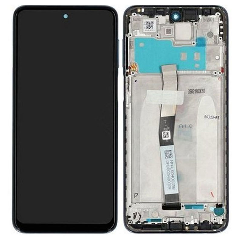 Pantalla completa original con marco Xiaomi Redmi Note 9 Pro Blanco Glaciar
